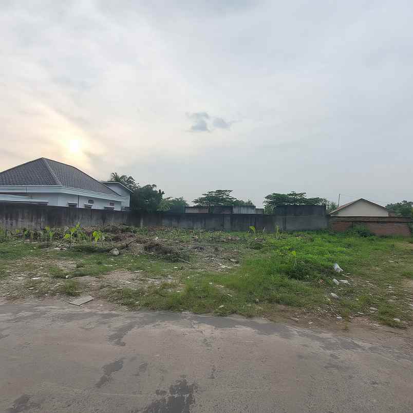 kavling shm km 9 dekat jalan raya kebun bunga