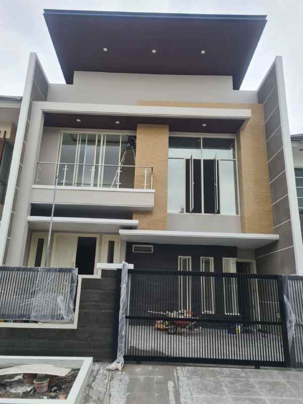 minimalis modern dua lantai san diego pakuwon city