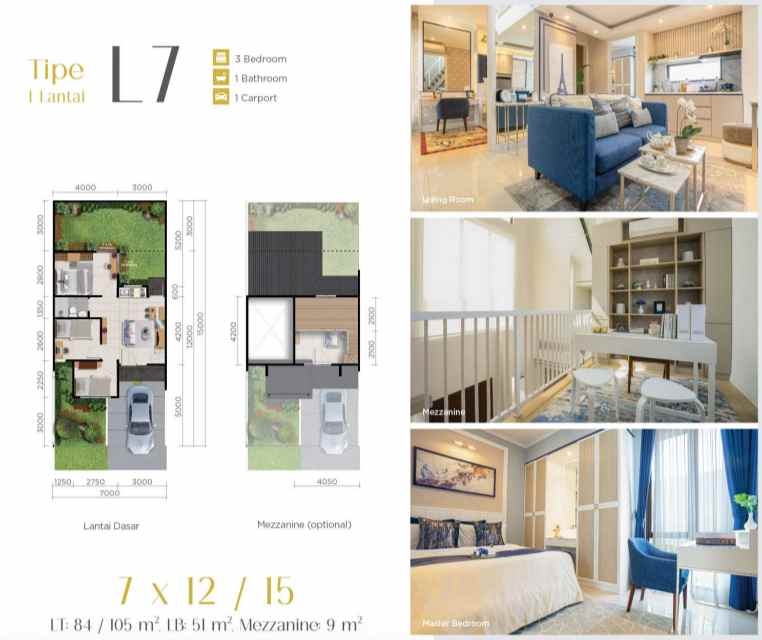 paramount gardenia show unit curug