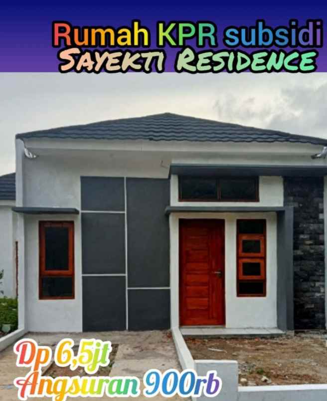 perumahan subsidi soloraya angsuran ringan