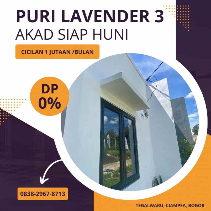 puri lavender 3 rumah idaman subsidi cicilan