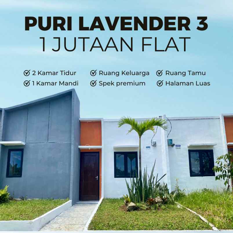 puri lavender rumah subsidi tanpa dp termurah