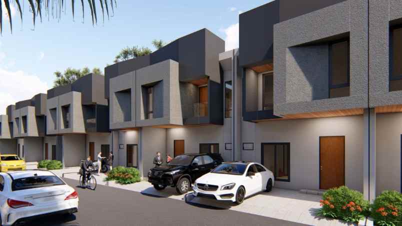 rumah 2 lantai di pamulang tangsel