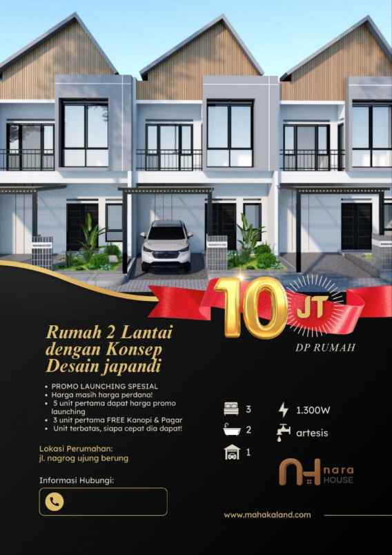 rumah 2 lantai ujungberung kodya