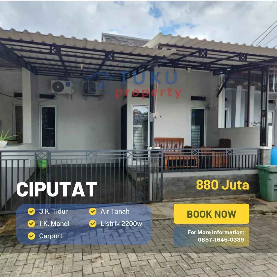 rumah ciputat cipayung dekat tip top tol pamulang