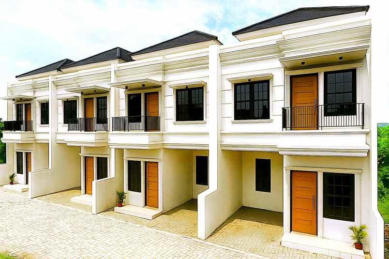 rumah cluster 2 lantai di setu cipayung jakarta timur