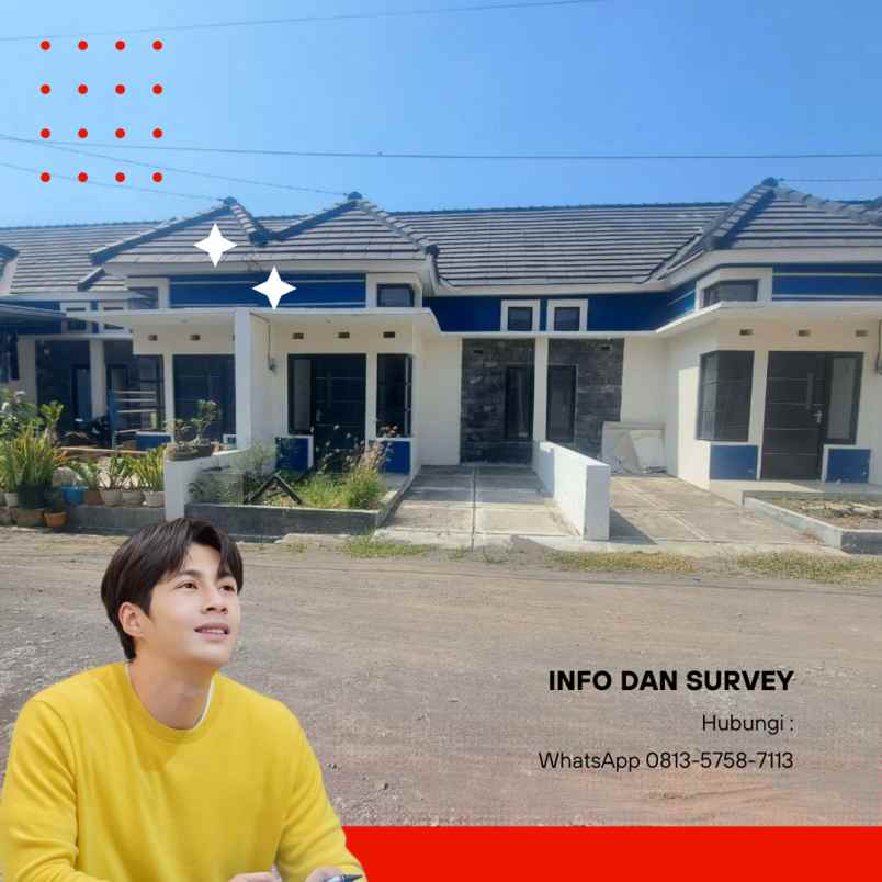 rumah di gedangan rp 358 000 000