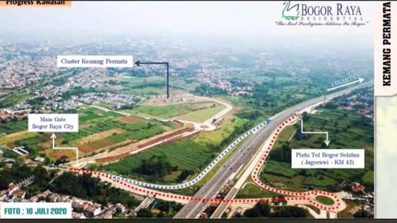 rumah gerbang perumahan di 0 km