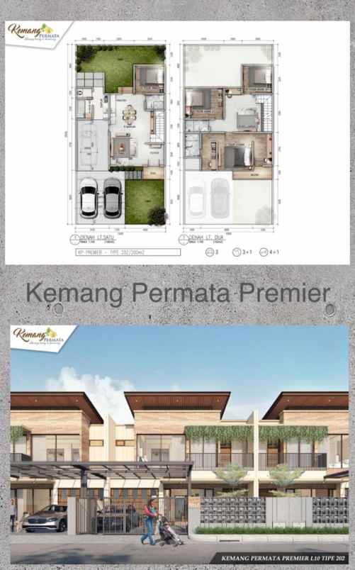 rumah gerbang perumahan di 0 km