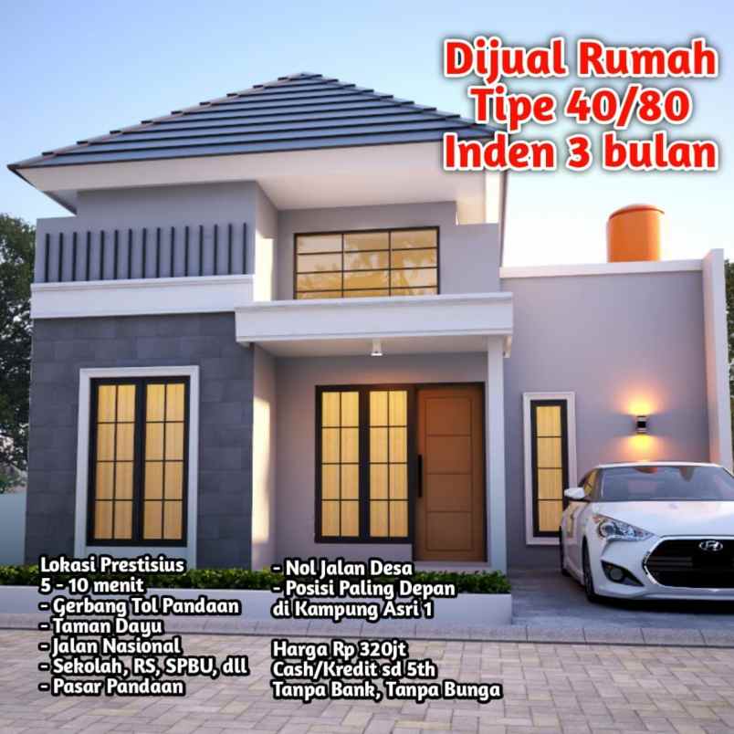 rumah jl kemlandingan wedoro pandaan