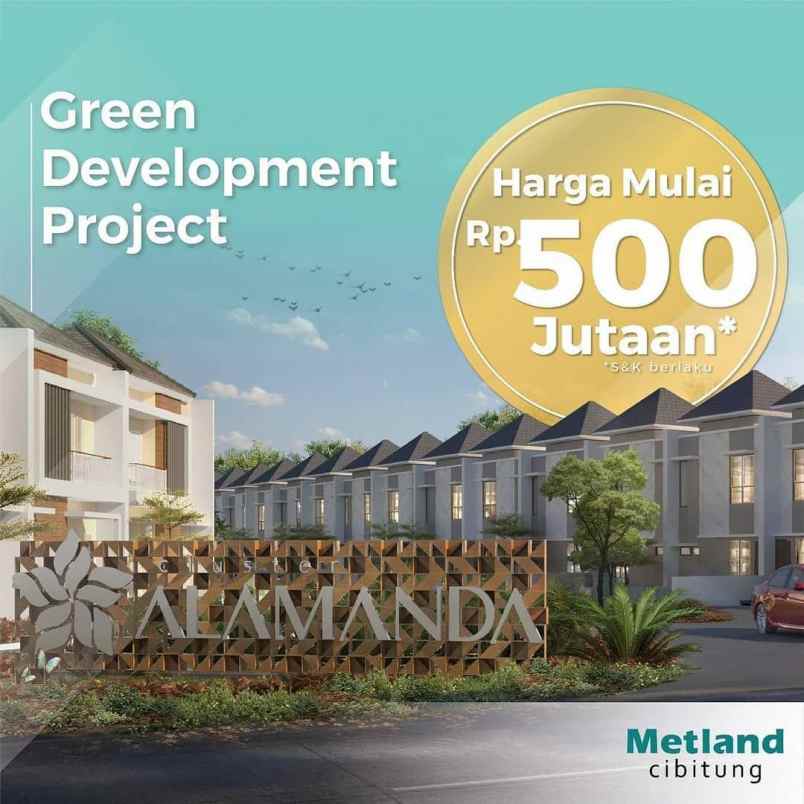rumah jl metland cibitung