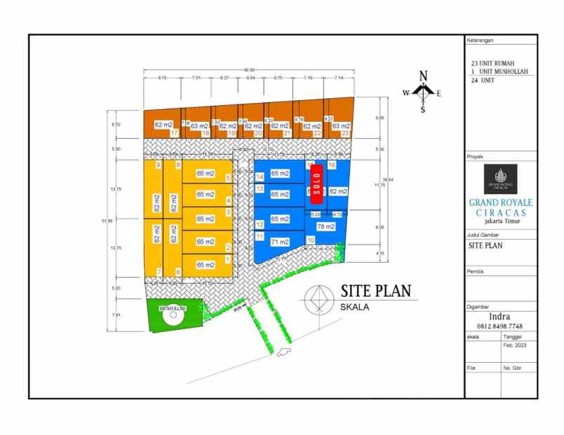 rumah modern minimalis dekat stasiun lrt ciracas
