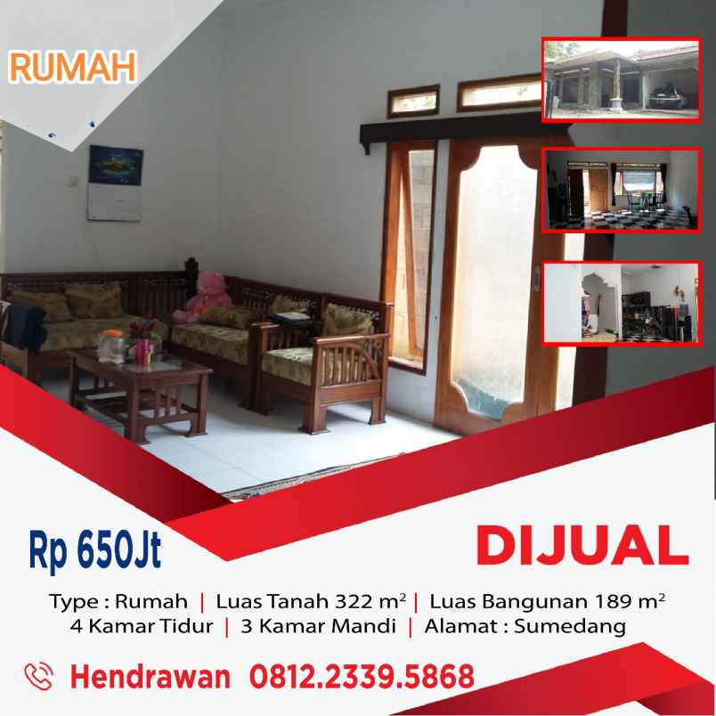 rumah murah asri di cisarua sumedang