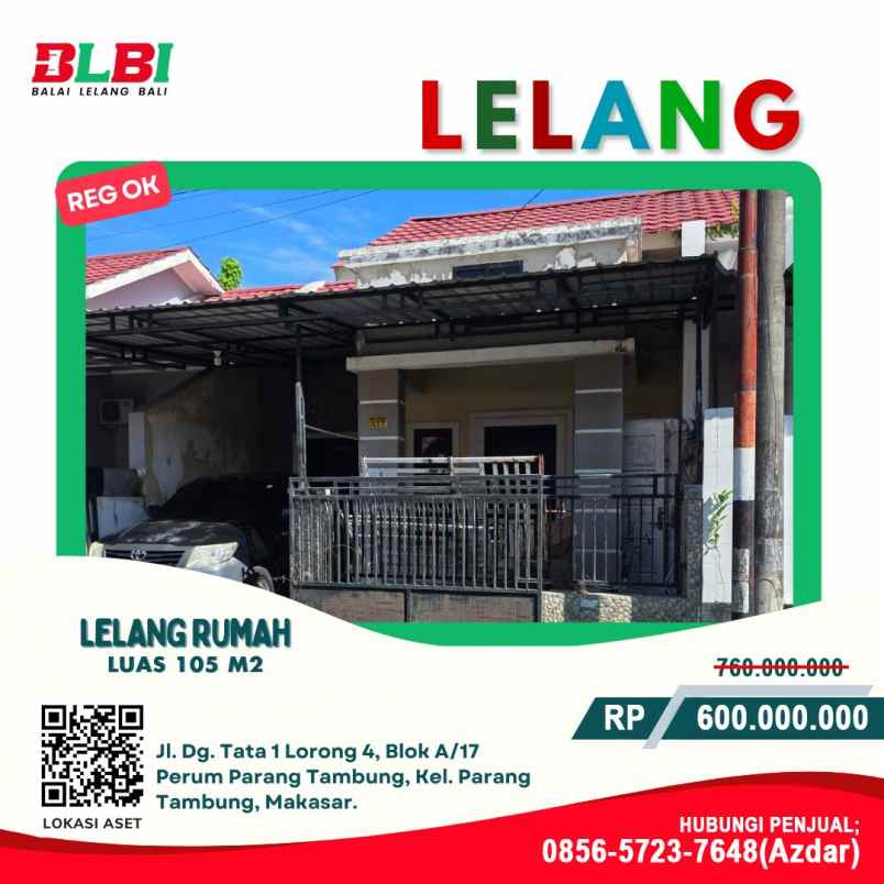rumah murah jual lelang