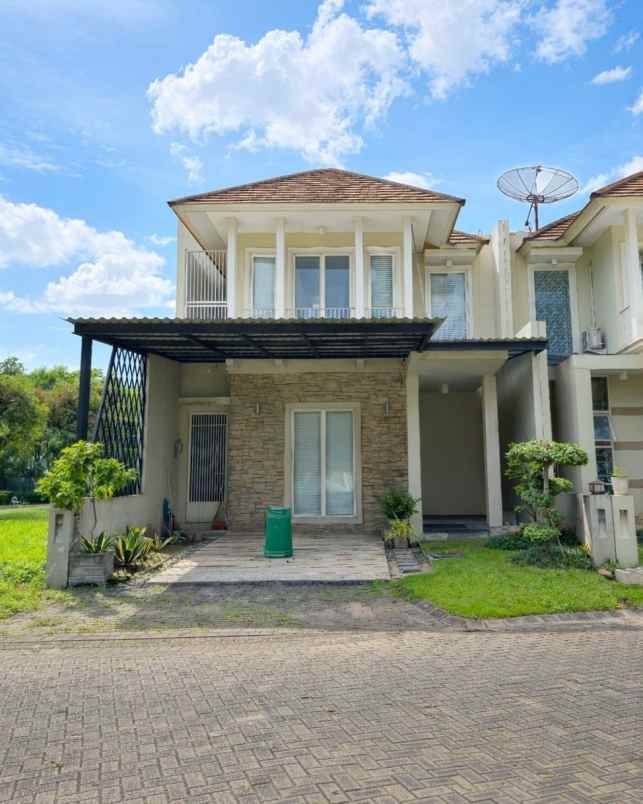rumah rome wisata bukit mas siap huni carport