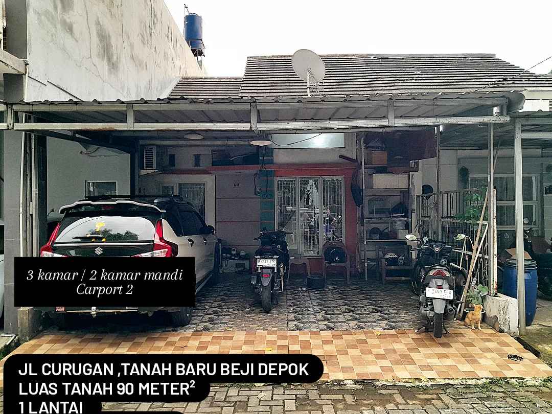 rumah secondary lt 90 shm imb at tanah baru beji depok