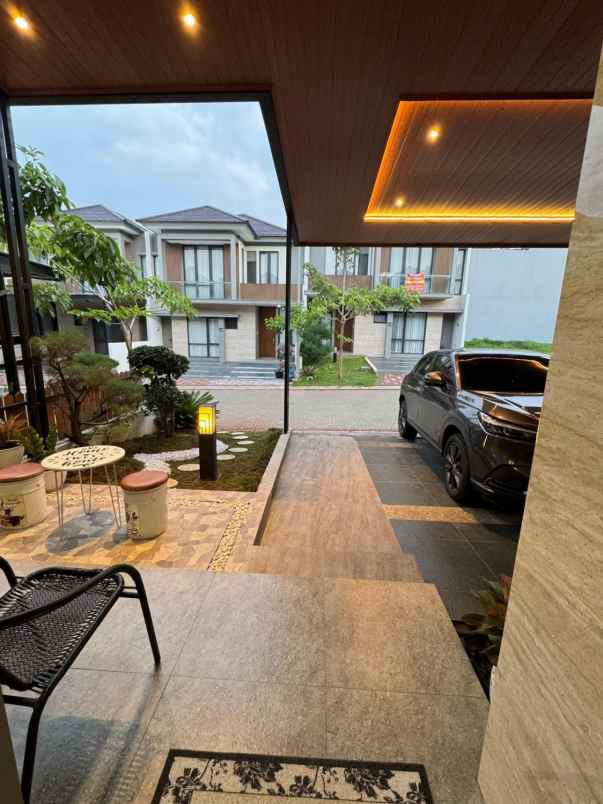 rumah secondary siap huni dalam cluster di kota wisata