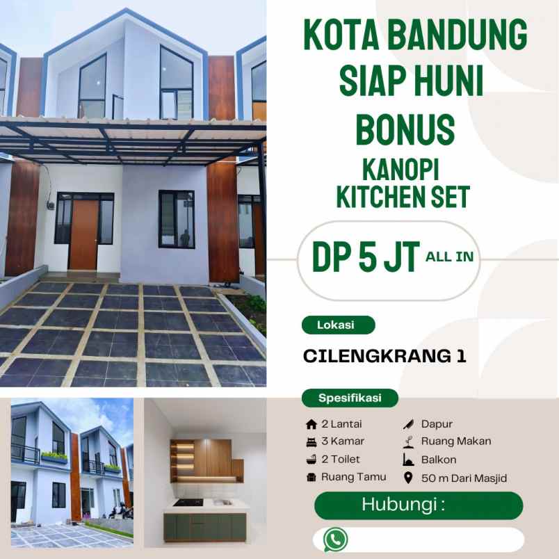 rumah siap huni bandung timur