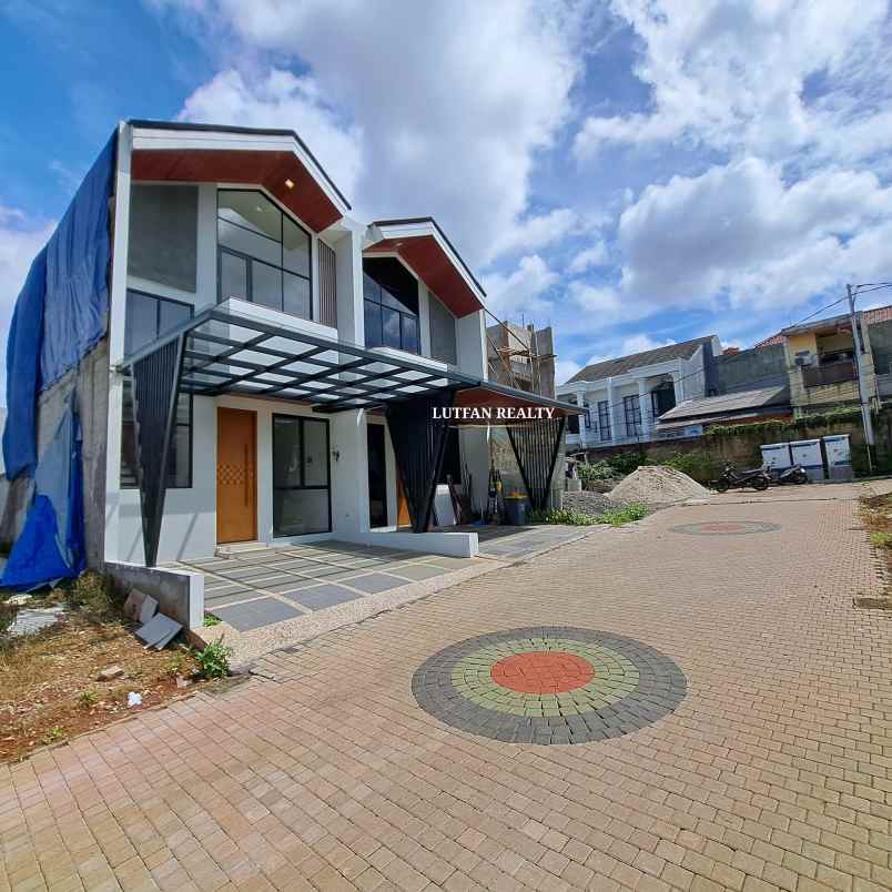 rumah skandinavian dalam cluster dekat tol brigift