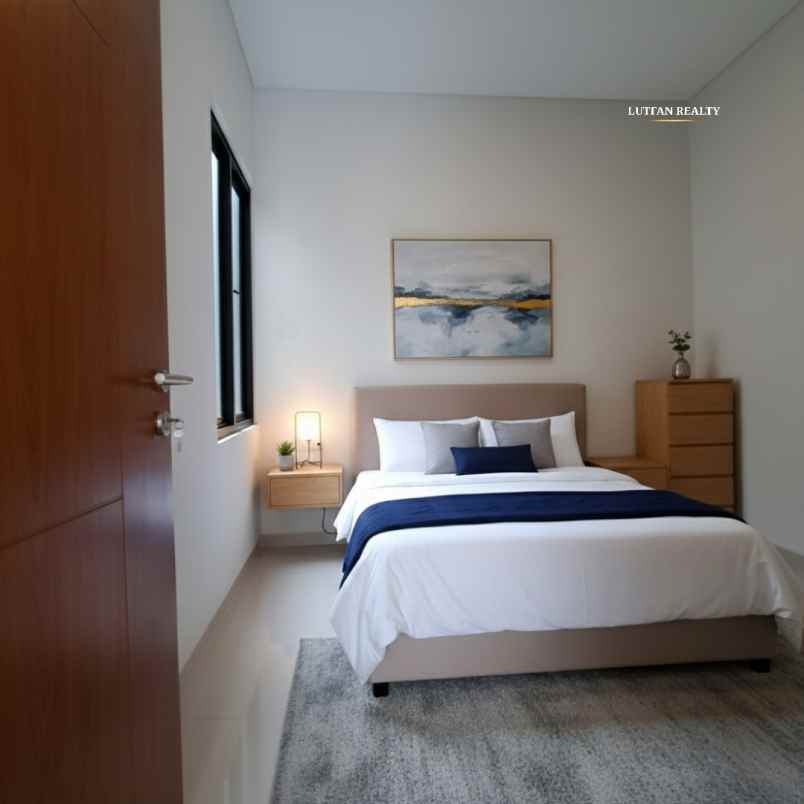 rumah skandinavian dalam cluster dekat tol brigift