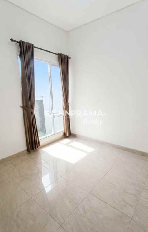 rumah tanah 96 di cluster gardens sawangan rn