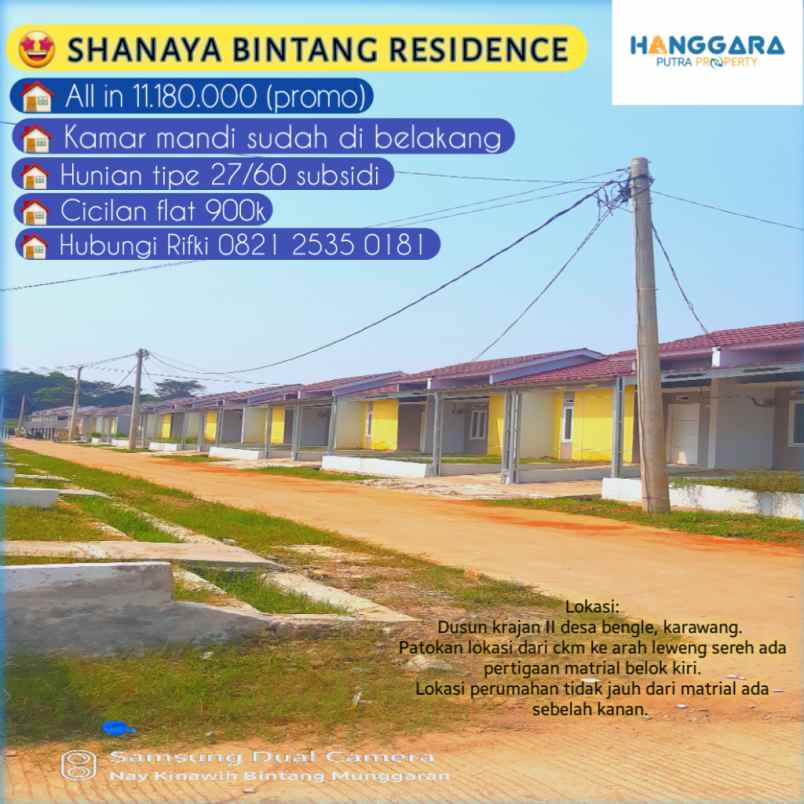 stock ready subsidi dobel dinding cicilan flat info