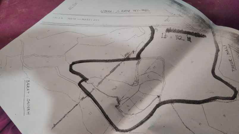 tanah di jumoyo muntilan kabupaten magelang