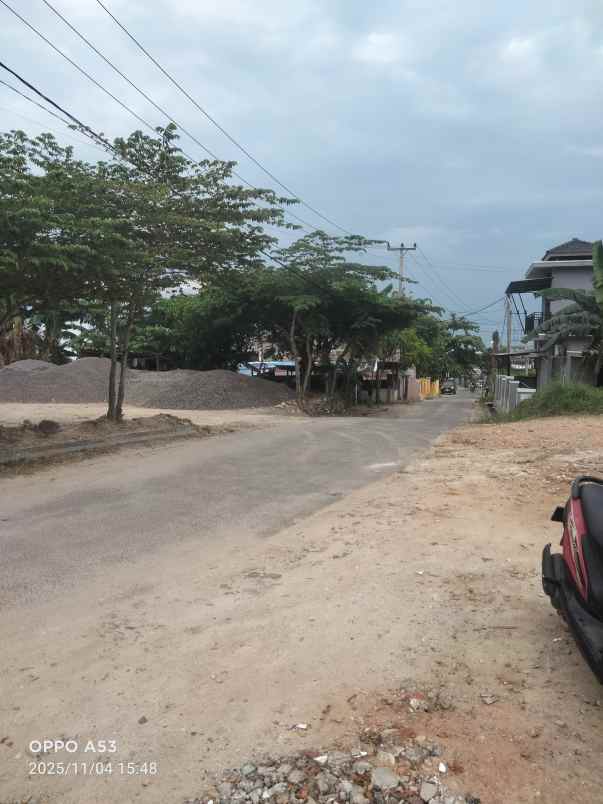 tanah di kedaton luas 950m shm siap bangun