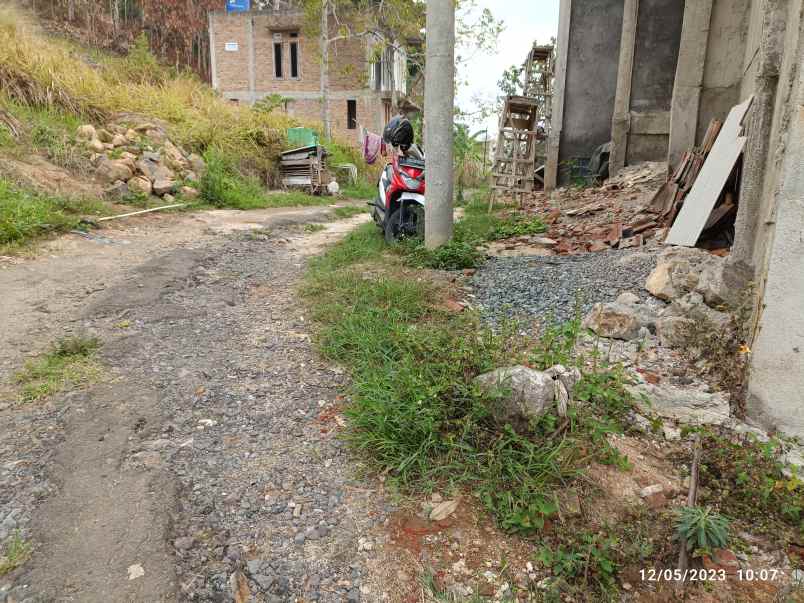 tanah di kemiling luas 1500m surat shm