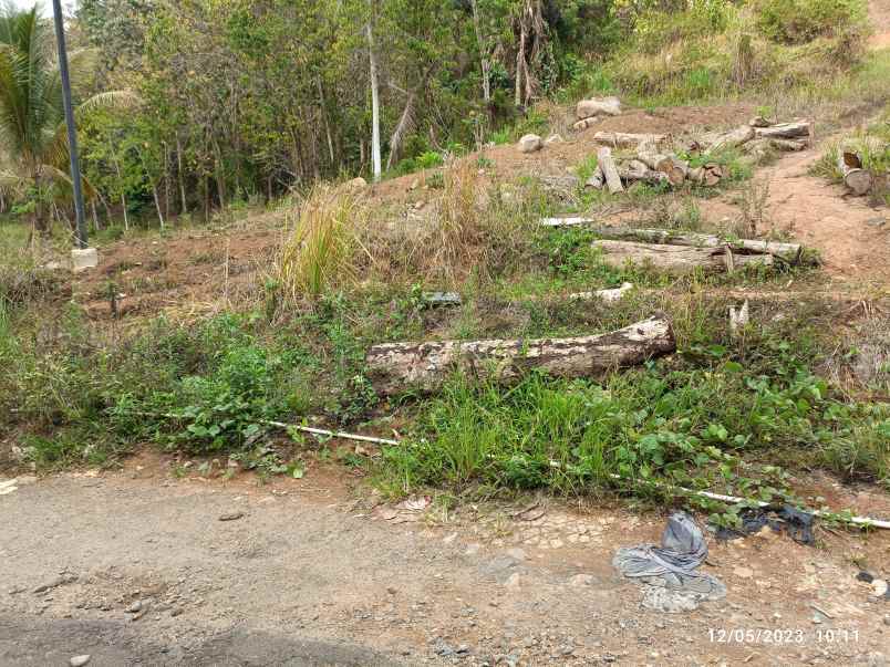 tanah di kemiling luas 1500m surat shm