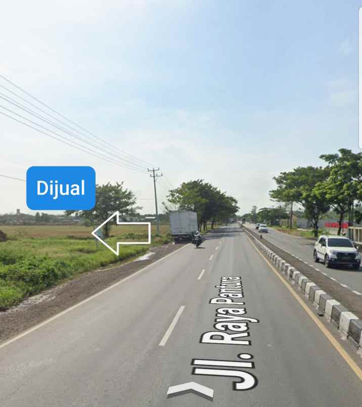 tanah dijual di losarang indramayu