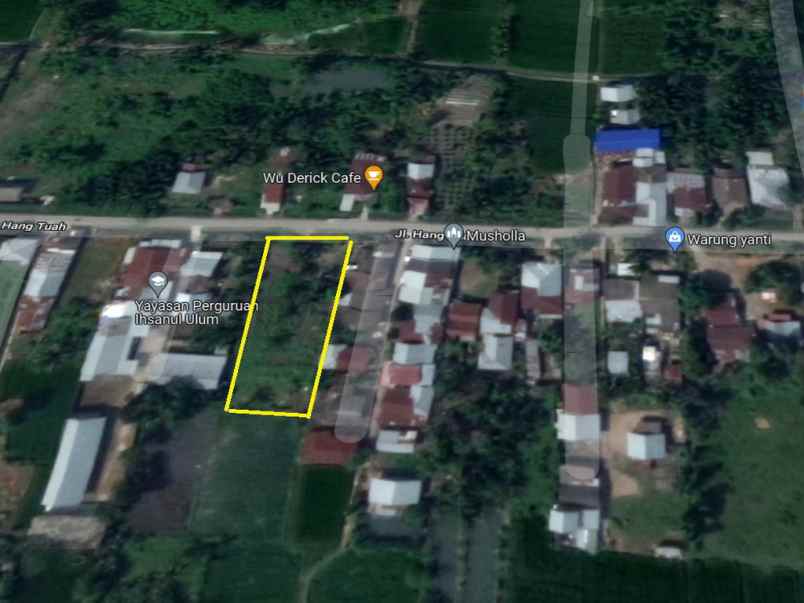 tanah jalan hang tuah saentis