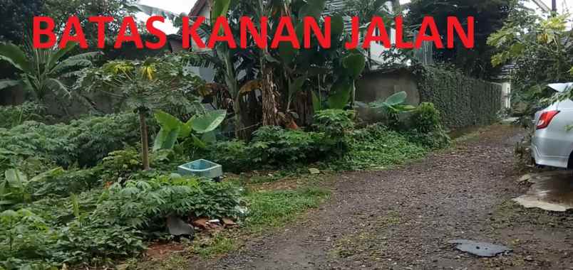 tanah jl andara dalam blok no