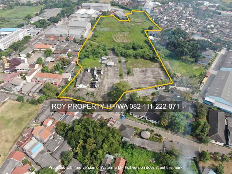 tanah jl stpi curug kadu jaya