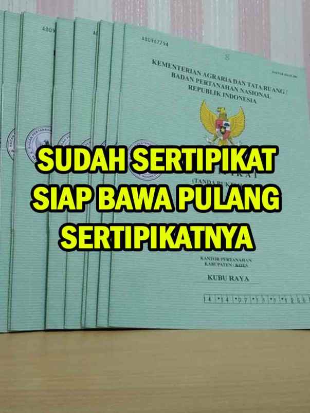 tanah kavling murah dekat pontianak