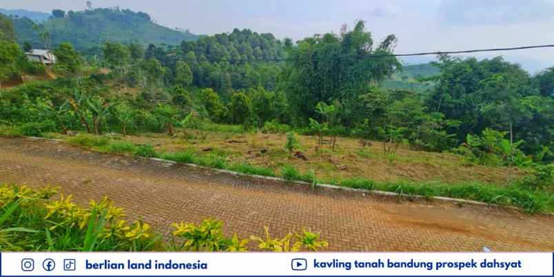 tanah murah di bandung pemandangan indah