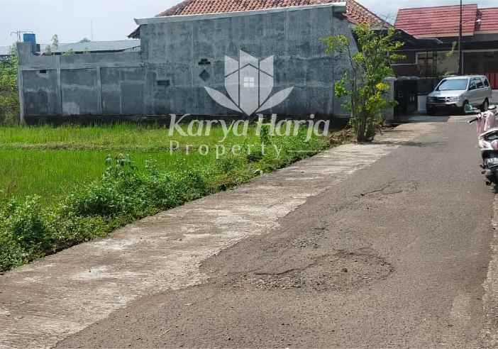 tanah pekarangan dekat karanganyar kota