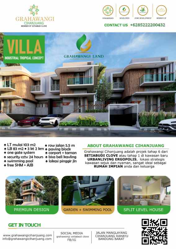 villa jl manglayang rt 03 rw 06