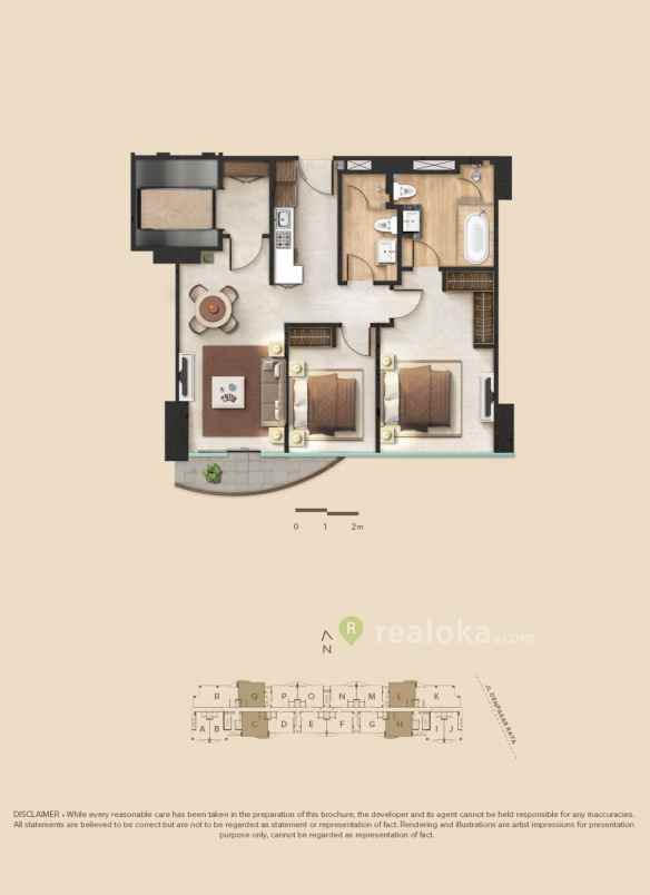 apartemen jalan denpasar raya