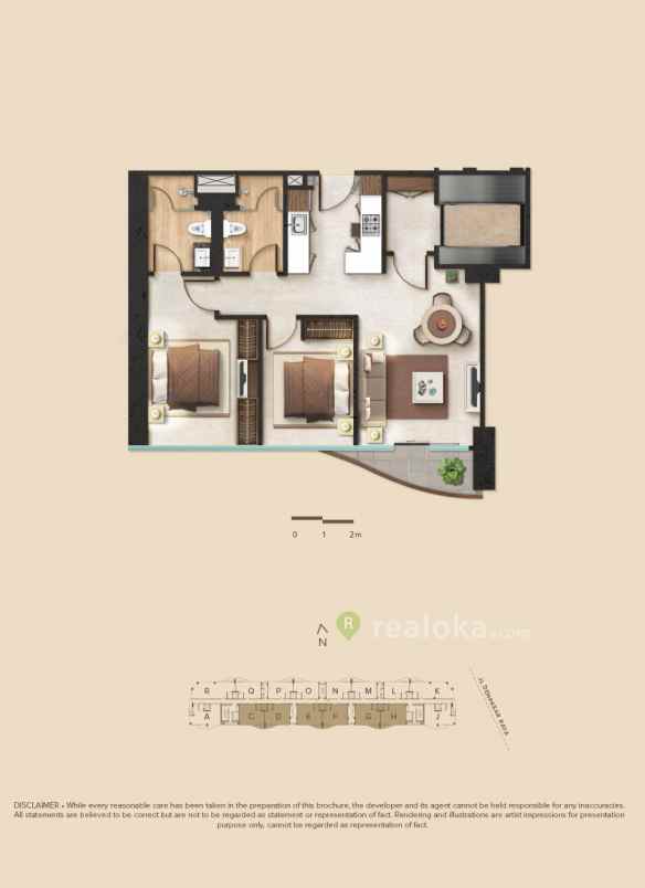 apartemen jalan denpasar raya