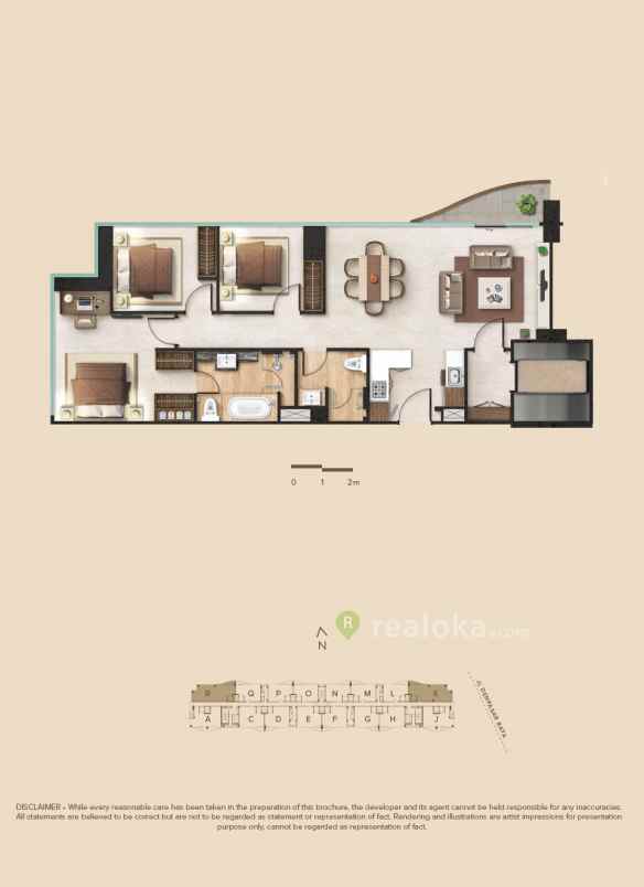 apartemen jalan denpasar raya