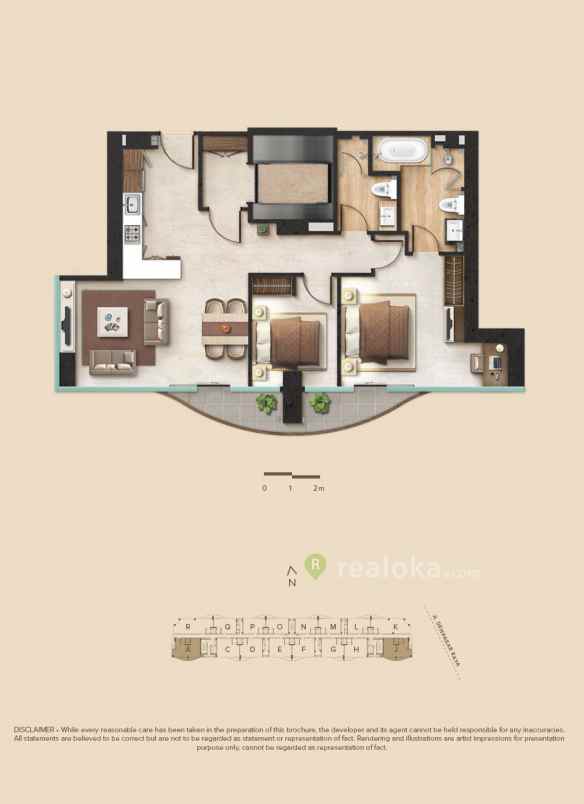 apartemen jalan denpasar raya