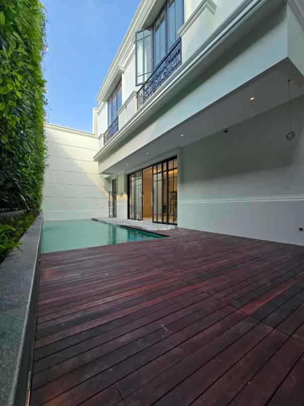 brand new luxury house siap huni di kebayoran baru