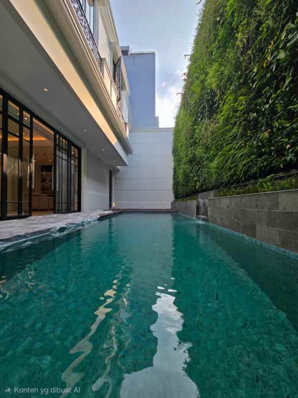 brand new luxury house siap huni di kebayoran baru