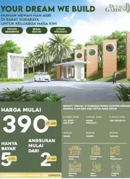 de naila garden start 390 jt an free 2x angsuran kpr