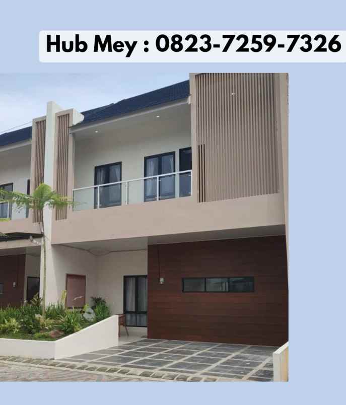 dengan fasilitas cluster lengkap dapatkan rumah impian