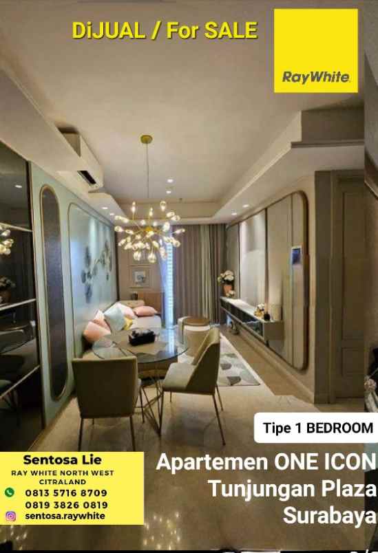 dijual apartemen jalan embong malang