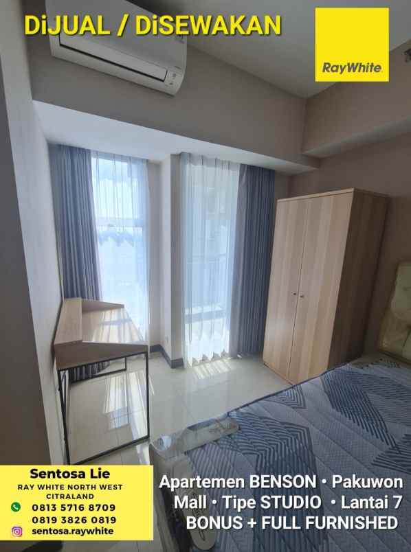dijual apartemen jalan pakuwon indah