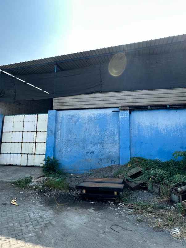 dijual gudang lokasi kapling dpr sidoarjo