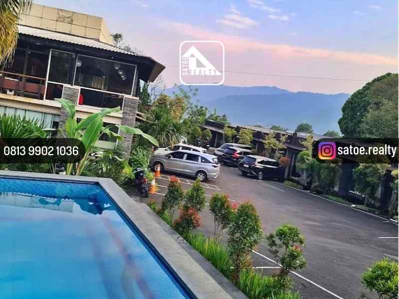 dijual hotel cisarua kabupaten bogor